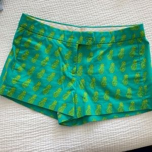 Pineapple patterned shorts